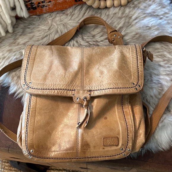 The Sak Tan Leather Backpack - Picture 1 of 4